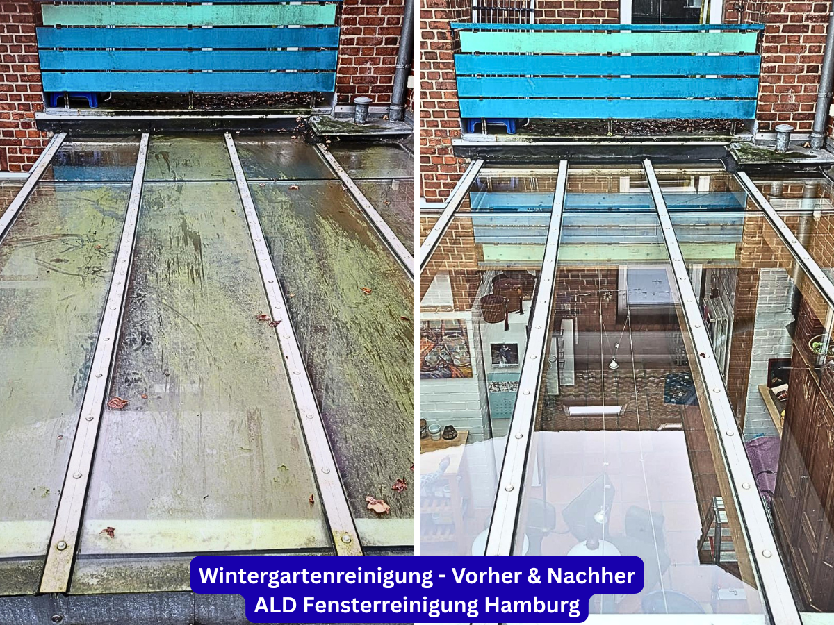Wintergartenreinigung